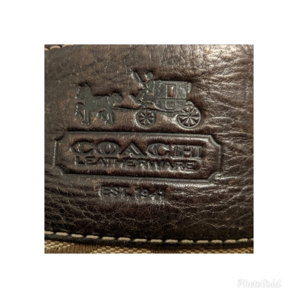 Zoe Signature Coach Handbag-SOLD - Picture 4 of 5